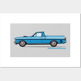 1971 XY GT Ute - Aussie Muscle Posters and Art